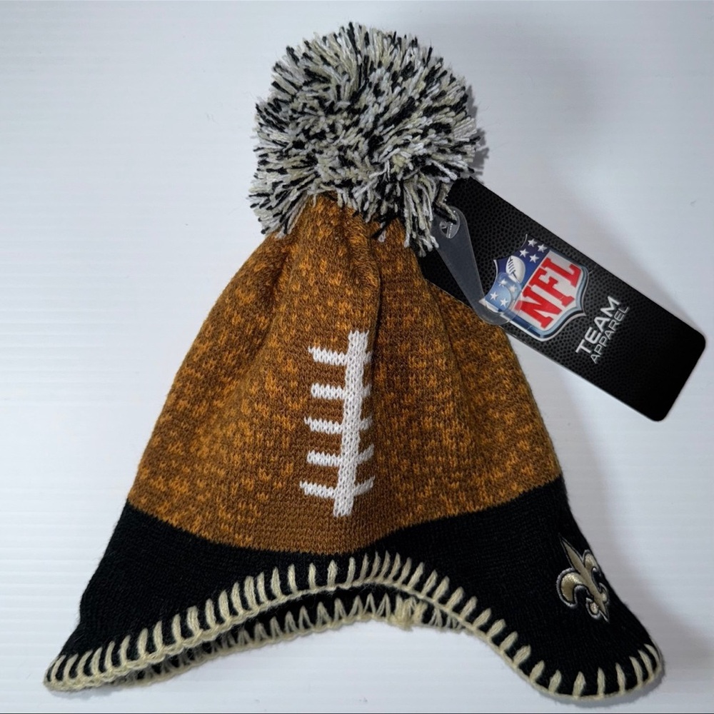 NWT New Orleans Saints Infant Toboggan Football NFL Baby